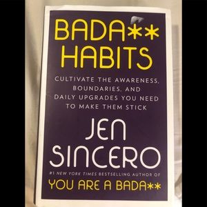 Bada habits book by Jen Sincero